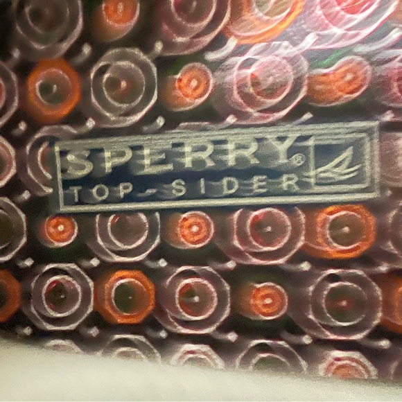 Sperry Top Siders Black Patent Glossy Boat Shoes Coastal Nautical Size 10 - Picture 8 of 13